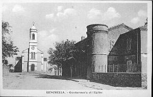 KENCHELLA LA GENDARMERIE ET L EGLISE